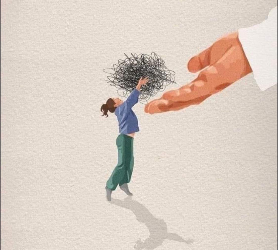 Echando toda ansiedad sobre él, porque él tiene cuidado de vosotros!.❤️