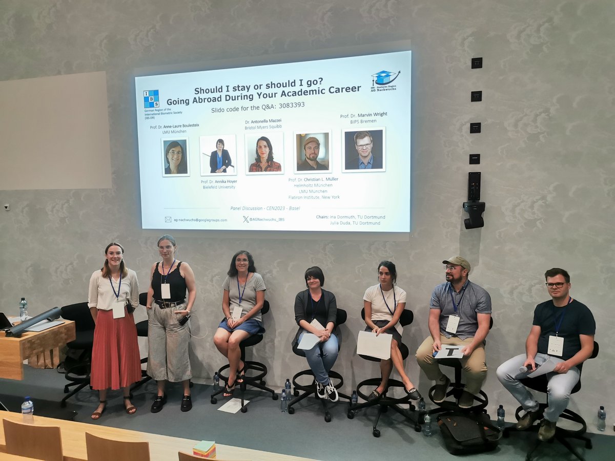 🌍✈️📚 Just wrapped up an inspiring time at #CEN2023! The panel discussion on going abroad was an eye-opener, and the young statistician session was 🔥! 

👏 Thanks to all the speakers for their valuable insights! 🌟🌏

#Statistics #YoungScientists #InspiringMinds 🎓💡