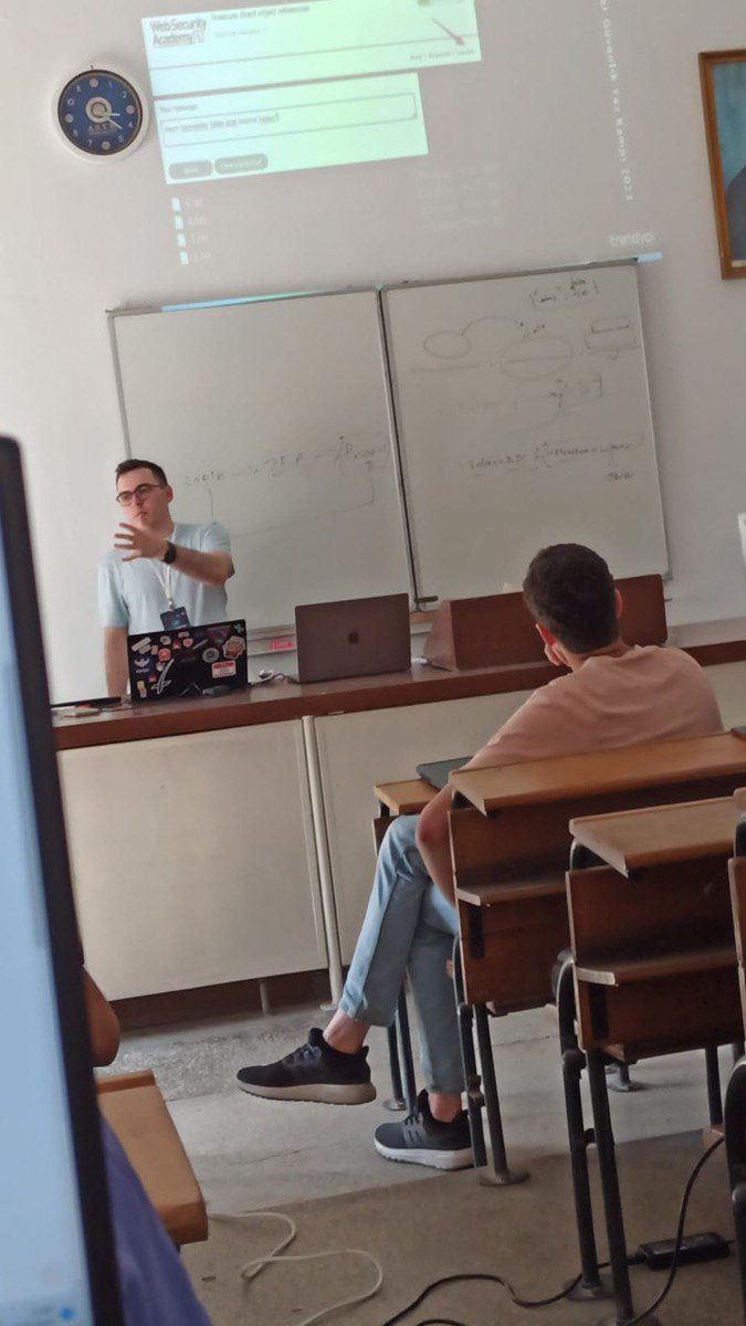Talha Karakumru (@talhakarakumru) on Twitter photo Siber Güvenlik Yaz Kampı 2023
<a href="/SiberKulupler/">Siber Kulüpler Birliği</a> <a href="/AnkaraUni/">Ankara Üniversitesi</a>
<a href="/siberkume/">Türkiye Siber Güvenlik Kümelenmesi</a> Siber Güvenlik Yaz Kampı 2023
<a href="/SiberKulupler/">Siber Kulüpler Birliği</a> <a href="/AnkaraUni/">Ankara Üniversitesi</a>
<a href="/siberkume/">Türkiye Siber Güvenlik Kümelenmesi</a>