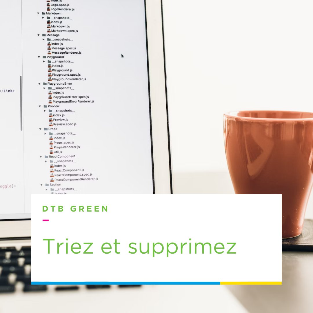 DauphinBusiness's tweet photo. Prendre soin de vos équipements, c'est aussi trier et supprimer vos données régulièrement. 

Optimisez vos performances avec une maintenance proactive ! 💻🧹🗑️"

#DauphinTelecomBusiness #MaintenanceInformatique #Optimisation #GestionDesDonnées #DTBGreen https://t.co/mQPzNp1odx