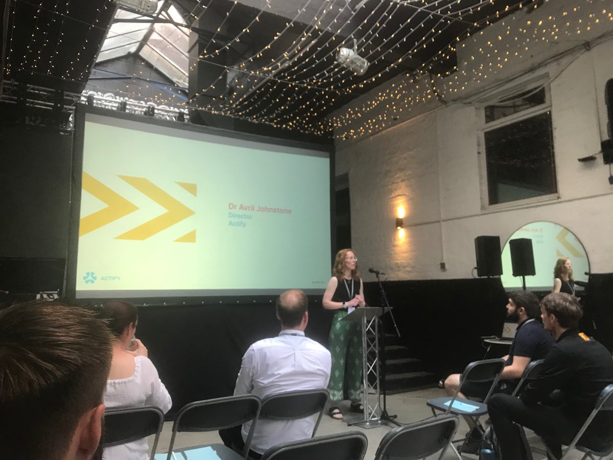 Rohanna_SSF's tweet photo. Brilliant afternoon at the @Actify #Actify2Launch
Some really really interesting conversations with partners and pals all things sport and physical activity and the @Actify platform π
Watch this space! https://t.co/RcbrTICRmG