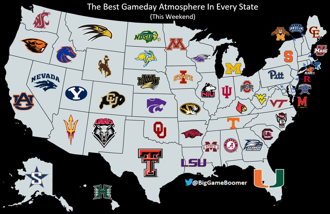 The Best Gameday Atmosphere In Every State

This Weekend