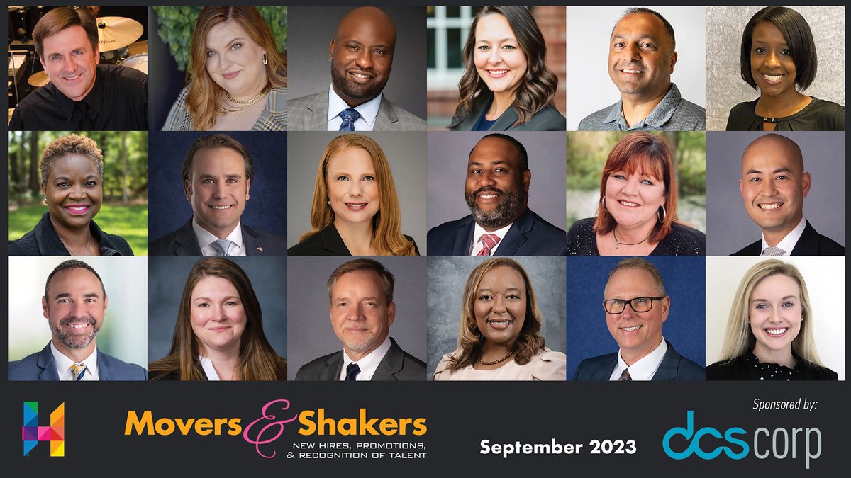 We're excited to share our Movers & Shakers for September! We'd also like to thank our sponsor, DCS Corp for their support. Congrats to all those featured in this month's issue! hsvchamber.org/news/movers-sh… Thanks to the many companies who sent in people to be featured.