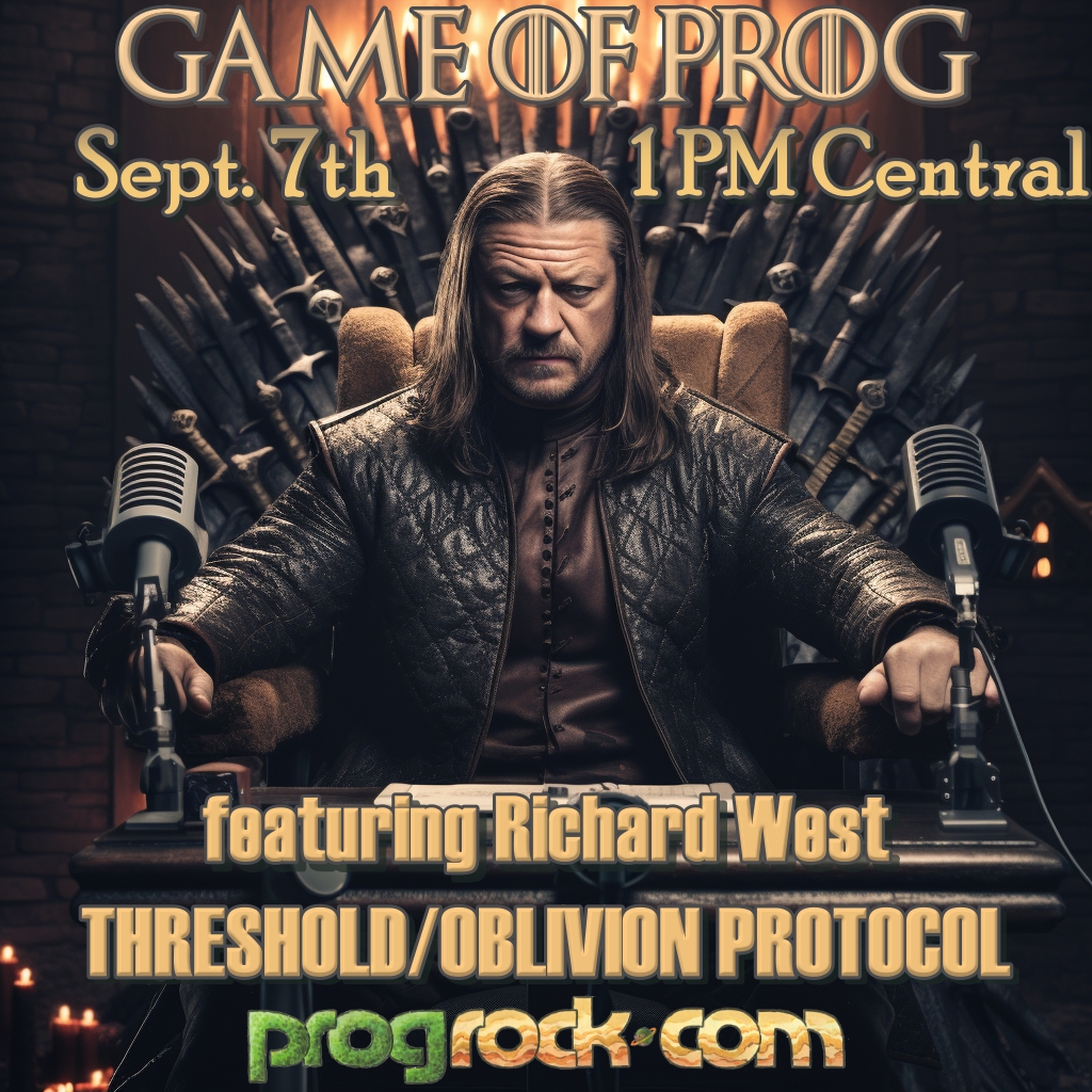 Our album 'The Fall of the Shires' will be featured today on the Game of Prog radio show (1pm CST / 7pm GMT / 8pm CET ) on progrock.com, where Richard West will be in the chat room to answer your questions.

To listen/join go to: discord.gg/YpSNcK2m