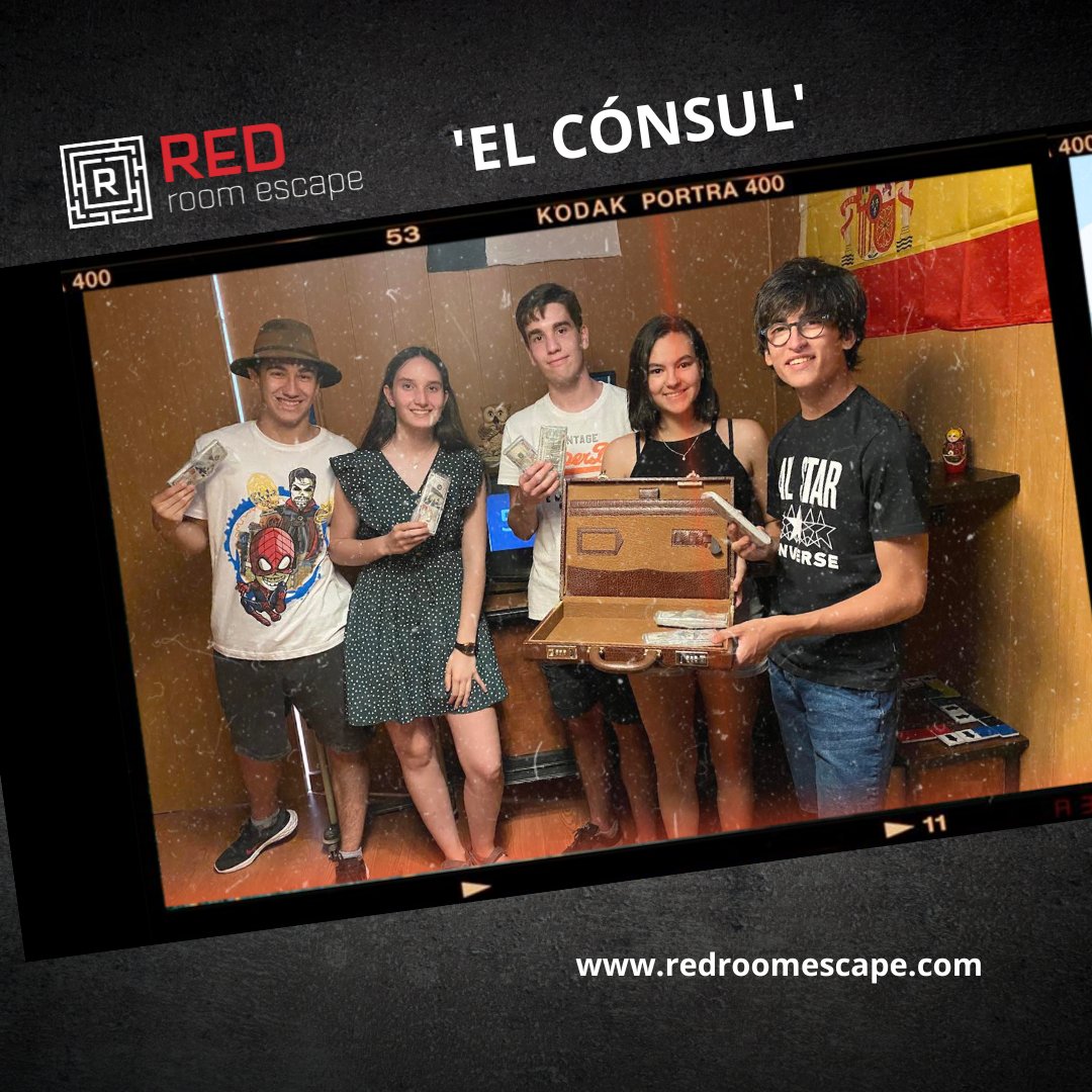 😜¿Qué mejor que un #RoomEscape para hacer menos dura la vuelta a la rutina?

#GranNoche #ElConsul... ¡Tú eliges! Haz tu reserva en redroomescape.com/reservas/

#ScapeRoom #EscapeRoom #Valladolid #Ocio
