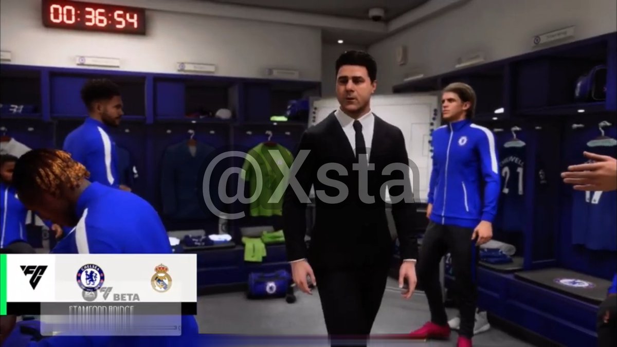 Xsta_YT's tweet photo. NEW CUTSCENES in EA SPORTS FC 24! ✅

⭐New Closed Beta Gameplay You Missed - https://t.co/Civ8v2Jh5f

#EAFC24 #FC24 https://t.co/NGVGbCUzvN