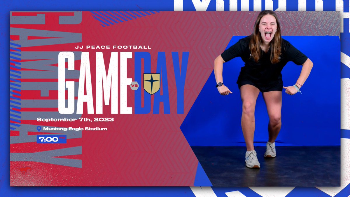 JJPSportsMed's tweet photo. That week 3 undefeated feeling…We are PUMPED for game day!   Come out to Mustang-Eagle Stadium tonight @ 7 to support your Mustangs as they take on the Rangers! 

It’s gonna be another hot one, make sure to appreciate your ATs for keeping you hydrated, healthy, and on the field! https://t.co/QmaAciDO7n
