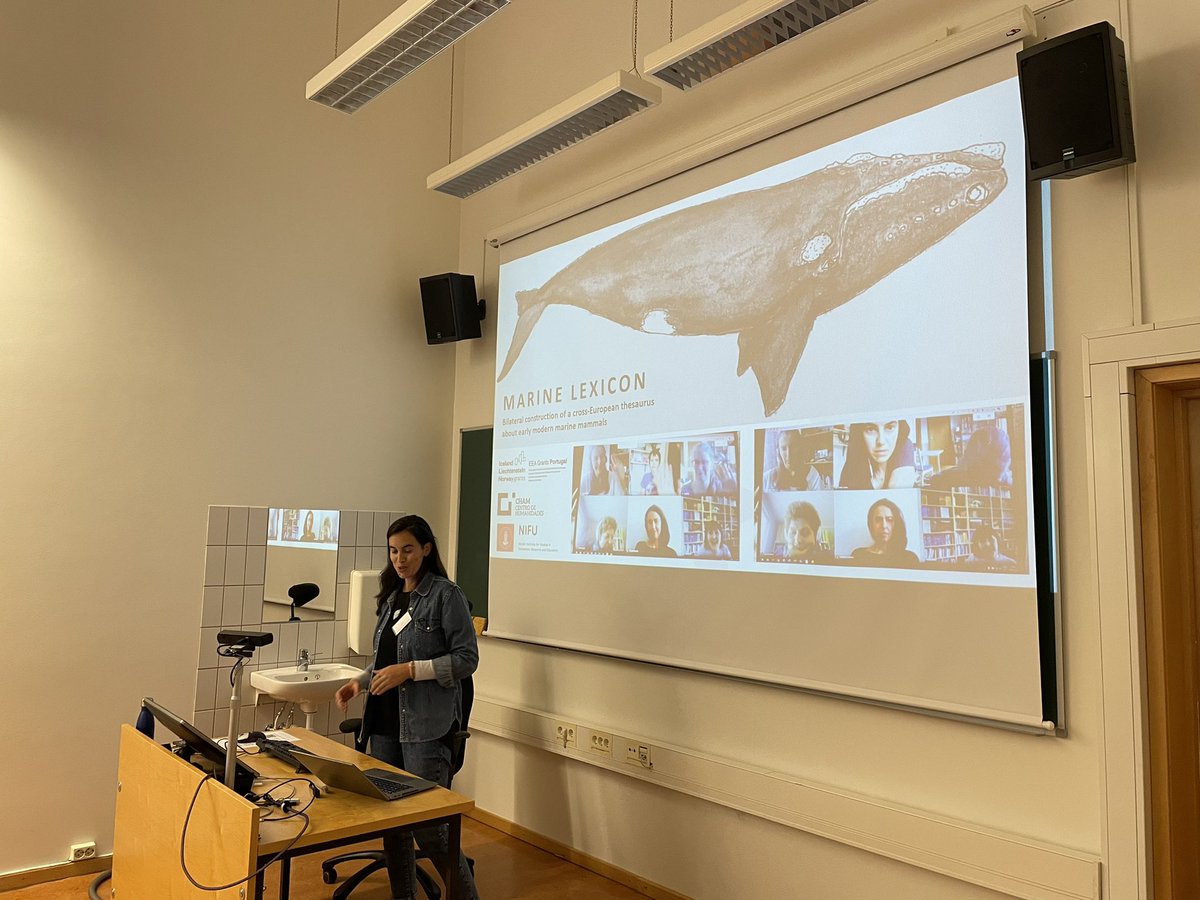 SEATIMES project 🐟🦞🐳 (@seatimes_uib) on Twitter photo ‘Humanities 4 the Ocean’ - cetaceans, marine lexicon, crossovers with Jewish diasporic history and more - with <a href="/SophiaNicolov/">Sophia Nicolov</a> <a href="/Crisbri/">Cristina Brito</a> <a href="/PtNina/">Nina Vieira</a> & Carla Vieira <a href="/nova_fcsh/">NOVA FCSH</a> panel rounding off a fantastic day of talks in Oslo <a href="/envhum/">Oslo Center for Environmental Humanities (OCEH)</a> <a href="/4oceanserc/">@4oceanserc</a> <a href="/ChairOceans/">UNESCO Chair Oceans</a> ‘Humanities 4 the Ocean’ - cetaceans, marine lexicon, crossovers with Jewish diasporic history and more - with <a href="/SophiaNicolov/">Sophia Nicolov</a> <a href="/Crisbri/">Cristina Brito</a> <a href="/PtNina/">Nina Vieira</a> & Carla Vieira <a href="/nova_fcsh/">NOVA FCSH</a> panel rounding off a fantastic day of talks in Oslo <a href="/envhum/">Oslo Center for Environmental Humanities (OCEH)</a> <a href="/4oceanserc/">@4oceanserc</a> <a href="/ChairOceans/">UNESCO Chair Oceans</a>