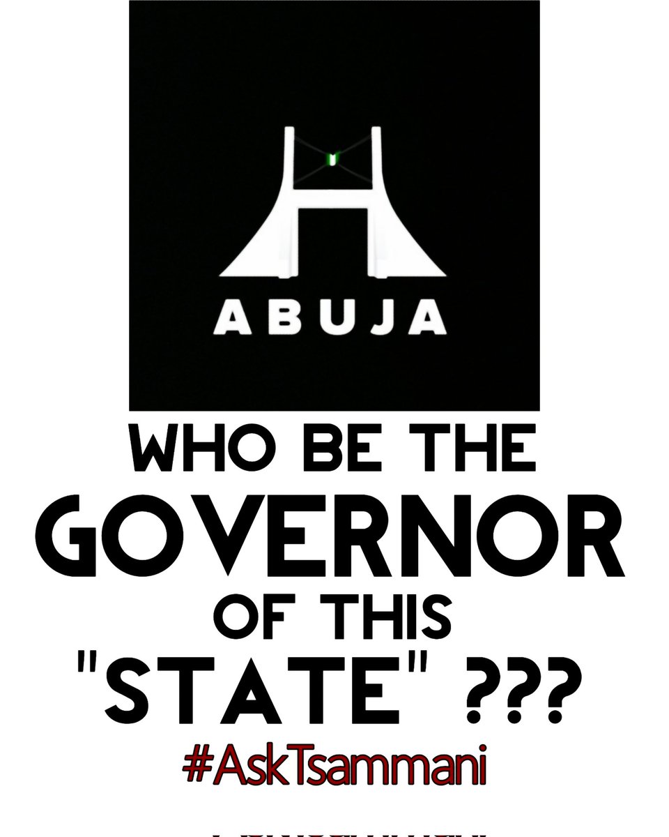 Who is the Governor of Abuja? #ASKTSUMMANI 

#Nigeria #PeterObi #ElectoralAct #INEC #atiku #Judiciary #NicolasPepe