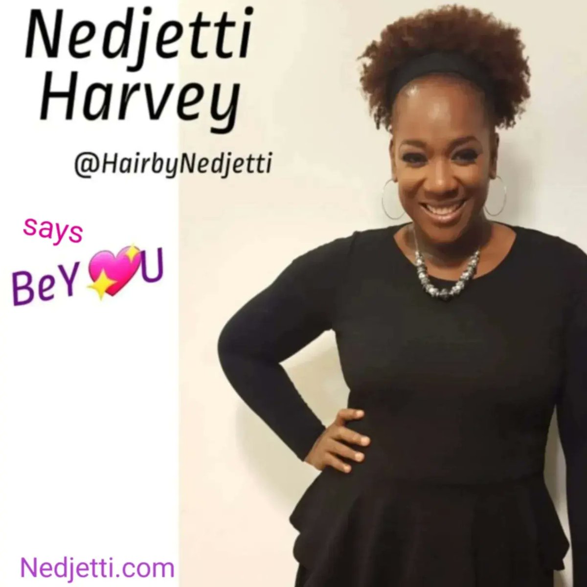 HairbyNedjetti's tweet photo. #HairMeOut® #NedjettiHarvey #Cosmetologist #NaturalHair Guru #SessionHair 24yrs #SetLife ❤️🖤💚 featured in over 50 #NaturalHair &amp; #Locs #BeautyMagazine #FashionMagazine #HairMagazine 

https://t.co/DAuaIKLmDD ✂️ 

#BeYOU 👑

💞 #Nedjetti 💇🏾‍♀️ https://t.co/RPK8JpFnS2