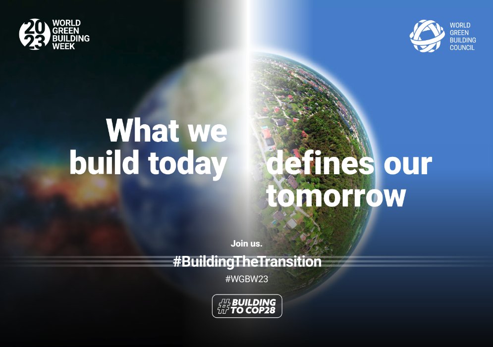 GreenEconomyLDN's tweet photo. 🗓️September 11-15 is #GreenBuildingWeek, the largest campaign to accelerate a more sustainable #builtenvironment. 

Next week we will be #BuildingTheTransition by highlighting local green building initiatives that focus on energy, regenerative, and just transitions. ⁠🌍⁠ https://t.co/m2NKal3XjM
