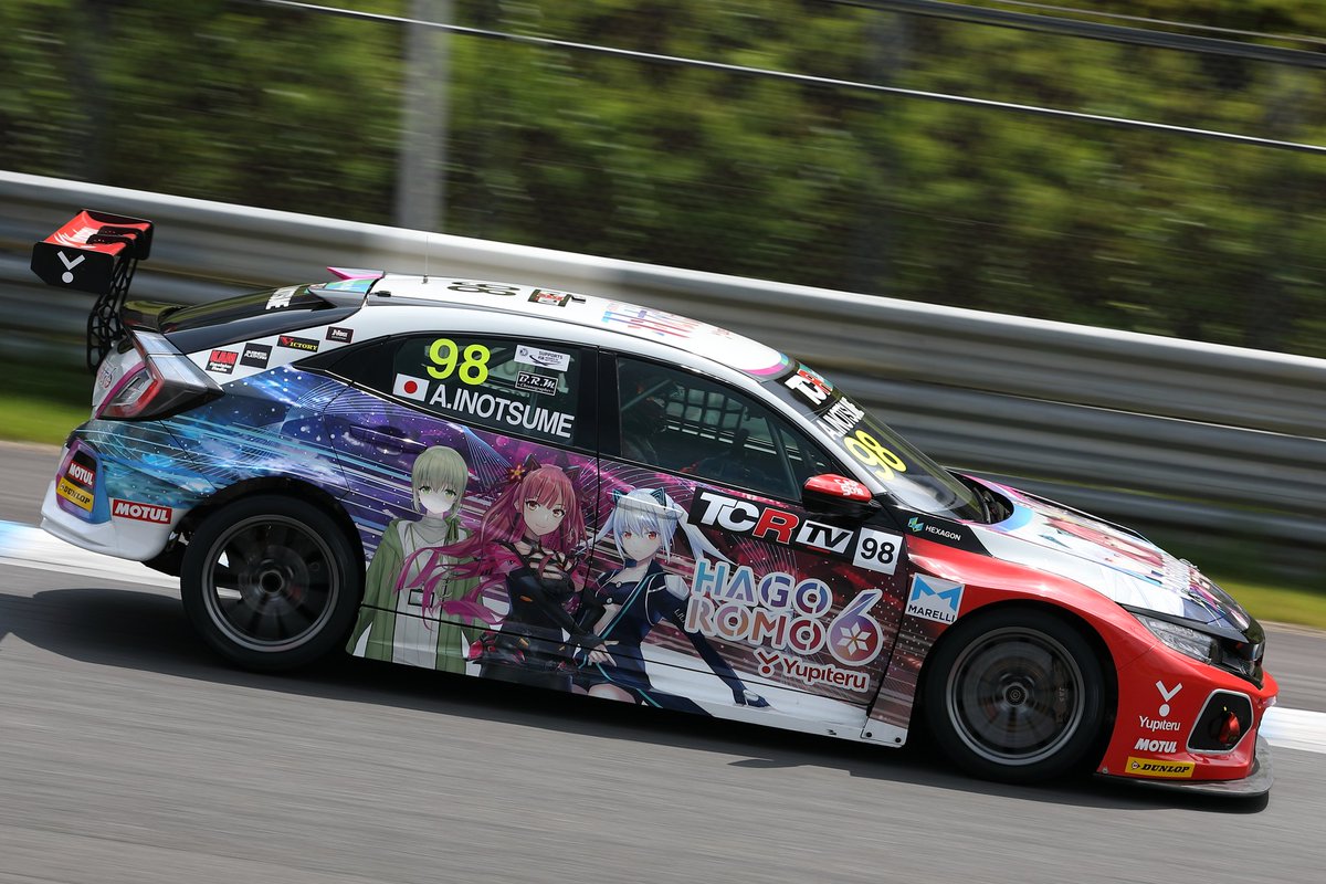 GTSFIPS's tweet photo. 9月8日
98号車の日
@inotsume3
#猪爪杏奈 選手
#TCRJapan
#羽衣6
#DOMERACING
#Honda
#CIVIC
#TCR https://t.co/EyMr76vOa1