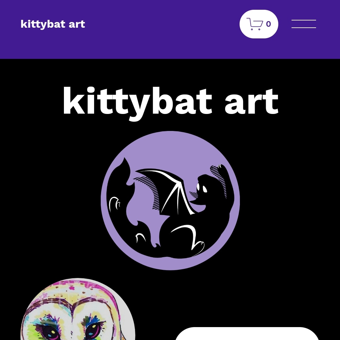 kittybatart's tweet photo. ✨i have a website now! ✨

it's still a work in progress, but honestly, more importantly, we're an official business recognized by the state of colorado bay-bee! we did it! 💪 so proud and happy with how far this has come in such a short period of time after all the struggles https://t.co/4nHXouQMA1