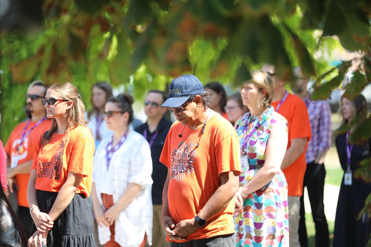 Truth and #reconciliation is our collective responsibility.

Ahead of the National Day for Truth and Reconciliation on September 30, we raised the #EveryChildMatters flag and held a #Powwow in Honour of Children and Youth featuring traditional music, dancing and vendors.

#NDTR23