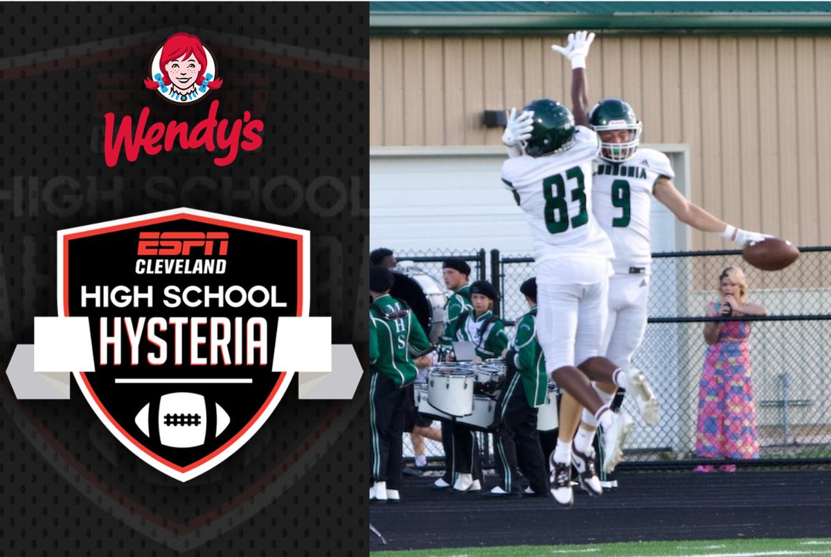 MikeJonesESPN's tweet photo. Tomorrow (9/8) is Week 4 for #HighSchoolHysteria!

Tune in to @ESPNCleveland tomorrow night for the coverage of Nordonia vs. Solon. 

I will be there with @JJCoop25 along with a team giving away some sweet gear! Stop by the @Wendys tent and check it out.

#HSFootball #ESPN https://t.co/QYU1fgW5Ft