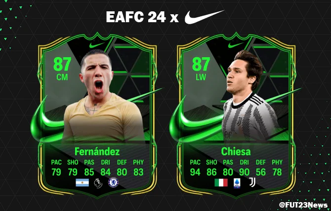 EA Sports FC 24: i primi giocatori della Ultimate Team arriveranno con Nike