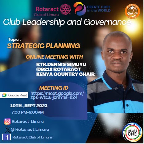 Rotaract Club of Limuru tweet media