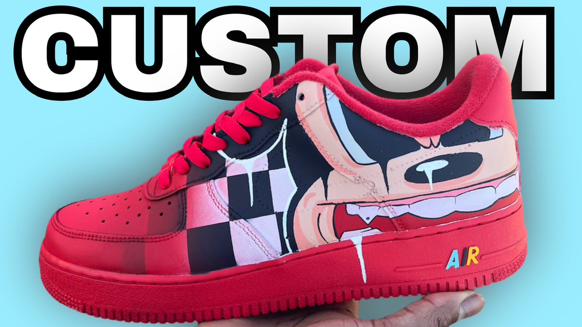 Sticky_Nation's tweet photo. Unveiling the Secrets: Custom Airforce 1s Painting Revealed | Sticky Nat... https://t.co/GTXz3KzVaP via @YouTube https://t.co/XNt0OxLf4H