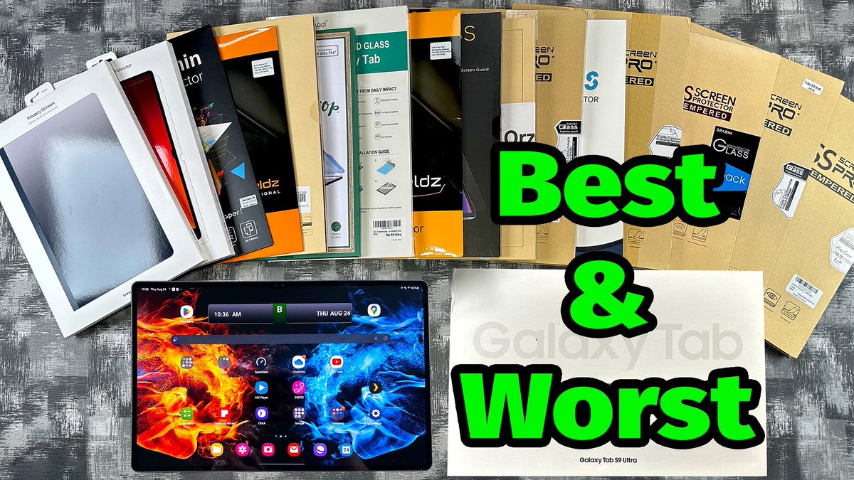 flex3268's tweet photo. Best And Worst Screen Protectors For Samsung Galaxy Tab S9 Ultra
https://t.co/My58rw7GgO
#galaxytabs9ultra #galaxytabs9 https://t.co/hUMoneceoL