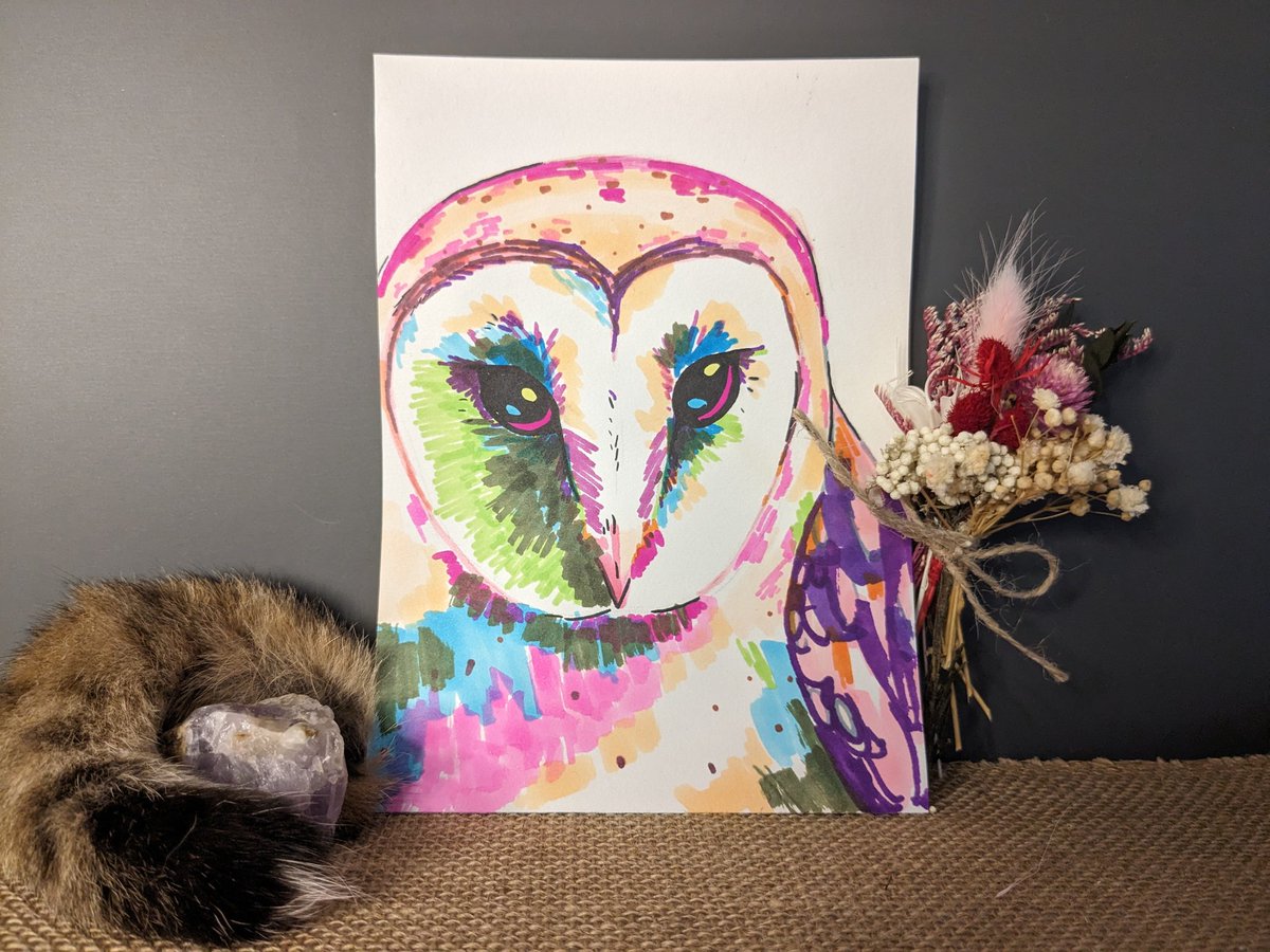 kittybatart's tweet photo. another print that will be available this October at Were-House: Art Market hosted by @lastcaw_events and soon to be available on my website!! https://t.co/VwDPLzogBN