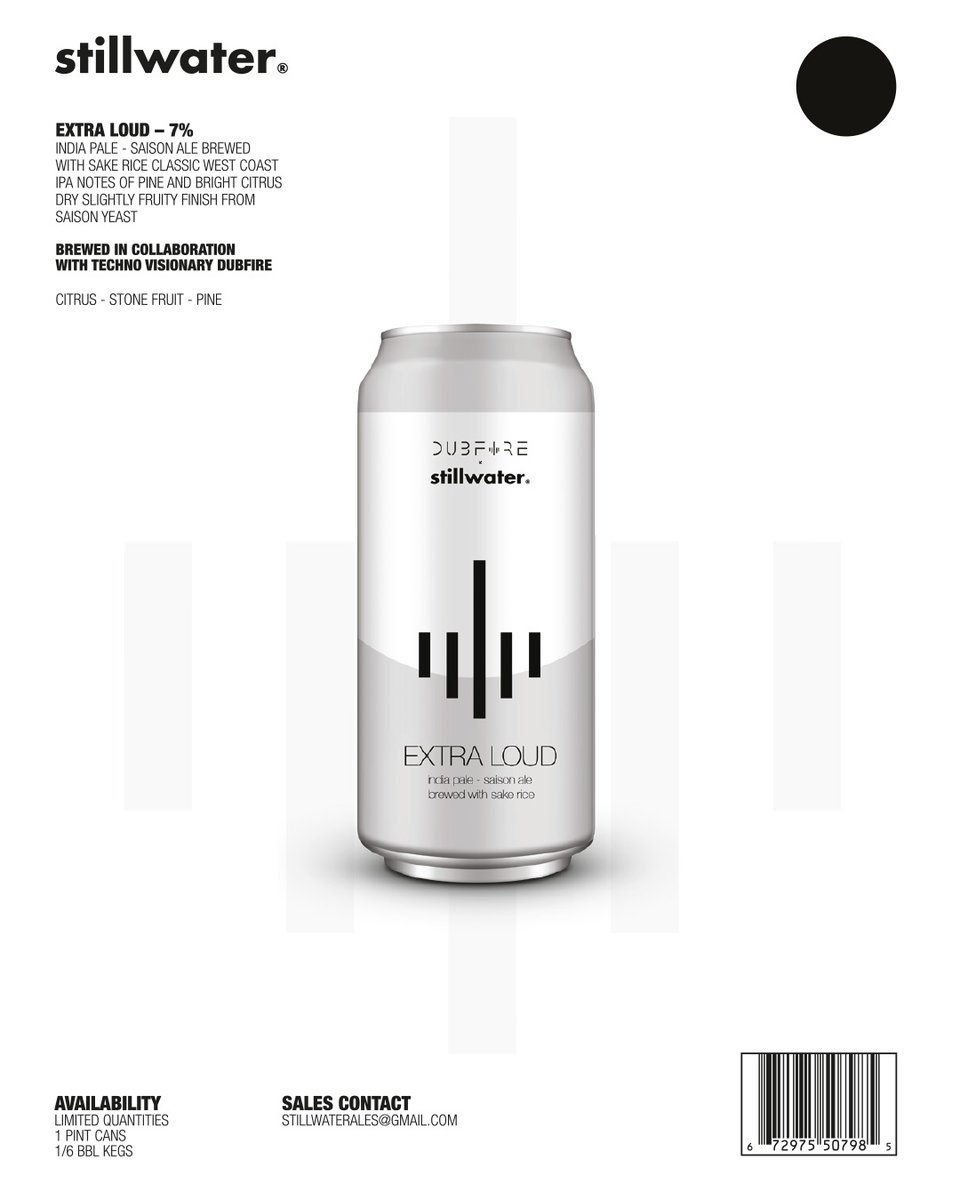 I’ll be staying fresh and hydrated with my @stillwater_art Concepts craft beer collaboration, Extra Loud - available exclusively at both shows!

Tickets: redcubepdx.net/events/