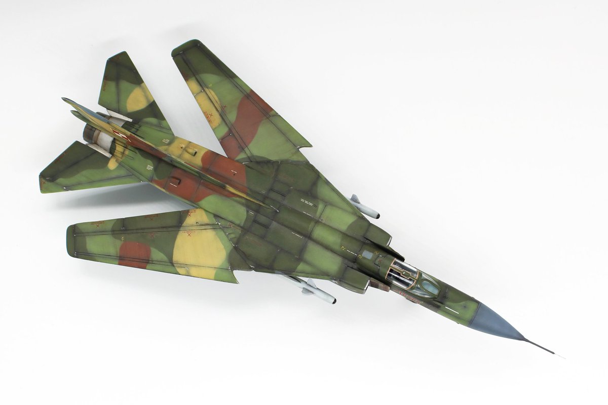 #JFFJET (1/2)Took me way too much time than I expected but it is here eventually. MiG-23MF, Red 455, 28th Fighter Aviation Regiment, Polish Air Force, Slupsk, 1997. Academy 1/72.