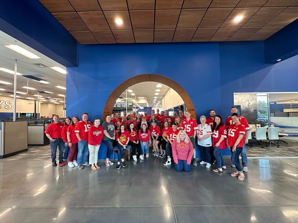 It's Red Thursday here at Basys as we cheer on the <a href="/Chiefs/">Kansas City Chiefs</a> for the season opener! 🏈 🙌 <a href="/NFL/">NFL</a> #chiefskingdom #redthursday #teambasys