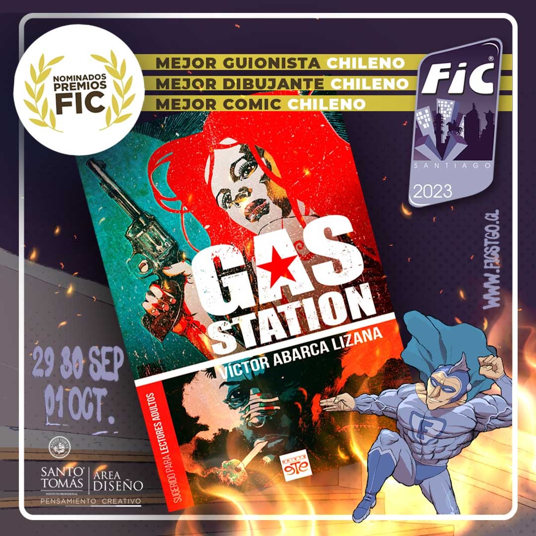 Los invitamos a votar por #gasstation de <a href="/VALilustrador/">Victor Abarca Lizana</a>

form.jotform.com/212774191653055

Si quiere adquirir títulos de <a href="/arietepro/">Ariete Producciones</a> como este y otros puede encontrarlos en <a href="/CafeComics/">CaféComics 🌳🌱</a> y <a href="/BuscaLibre/">BuscaLibre</a>