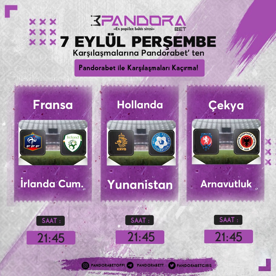 🆘 PANDORABET İLE HAFTA İÇİ HEYCANI 
 
💸 1000 TL YATIRIMA 300 TL NAKİT BİZDEN + 50 FREESPIN/FREEBET           
           
 💸 500 TL YATIRIMA 150 TL NAKİT BİZDEN + 50 FREESPIN/FREEBET          
       
🎁  YATIRIMINIZDAN HEMEN SONRA CANLI YARDIMA BAĞLANARAK TALEP EDEBİLİRSİNİZ
