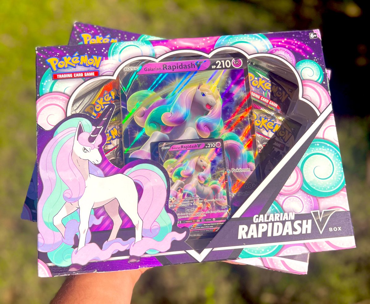 CormickRips's tweet photo. 5K FOLLOWERS GIVEAWAY 🥳🙏🏼

Giving away (2) Rapidash V boxes to (2) winners 

Just RT, LIKE, &amp; Follow to enter ✅

Tag a pokefriend if you’d like🤝

Winners will be chosen on this page on 9/11
GOODLUCK https://t.co/BWEIsbTyjW