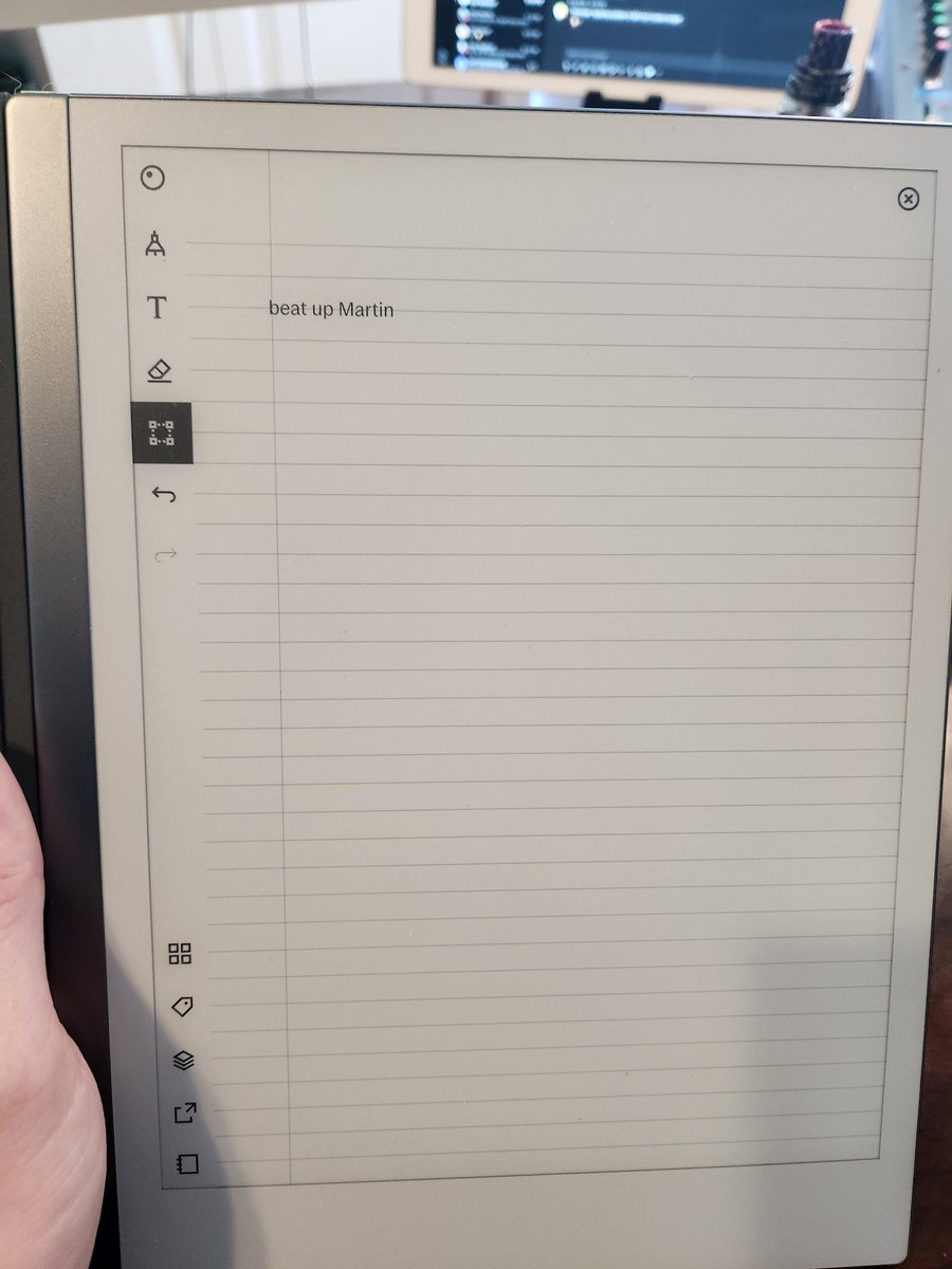 dasos's tweet photo. Looks like the new ink-to-text feature on my @remarkablepaper works *much* better than the Newton xD #ClassicSimpsons https://t.co/U0ZKh6PI6A
