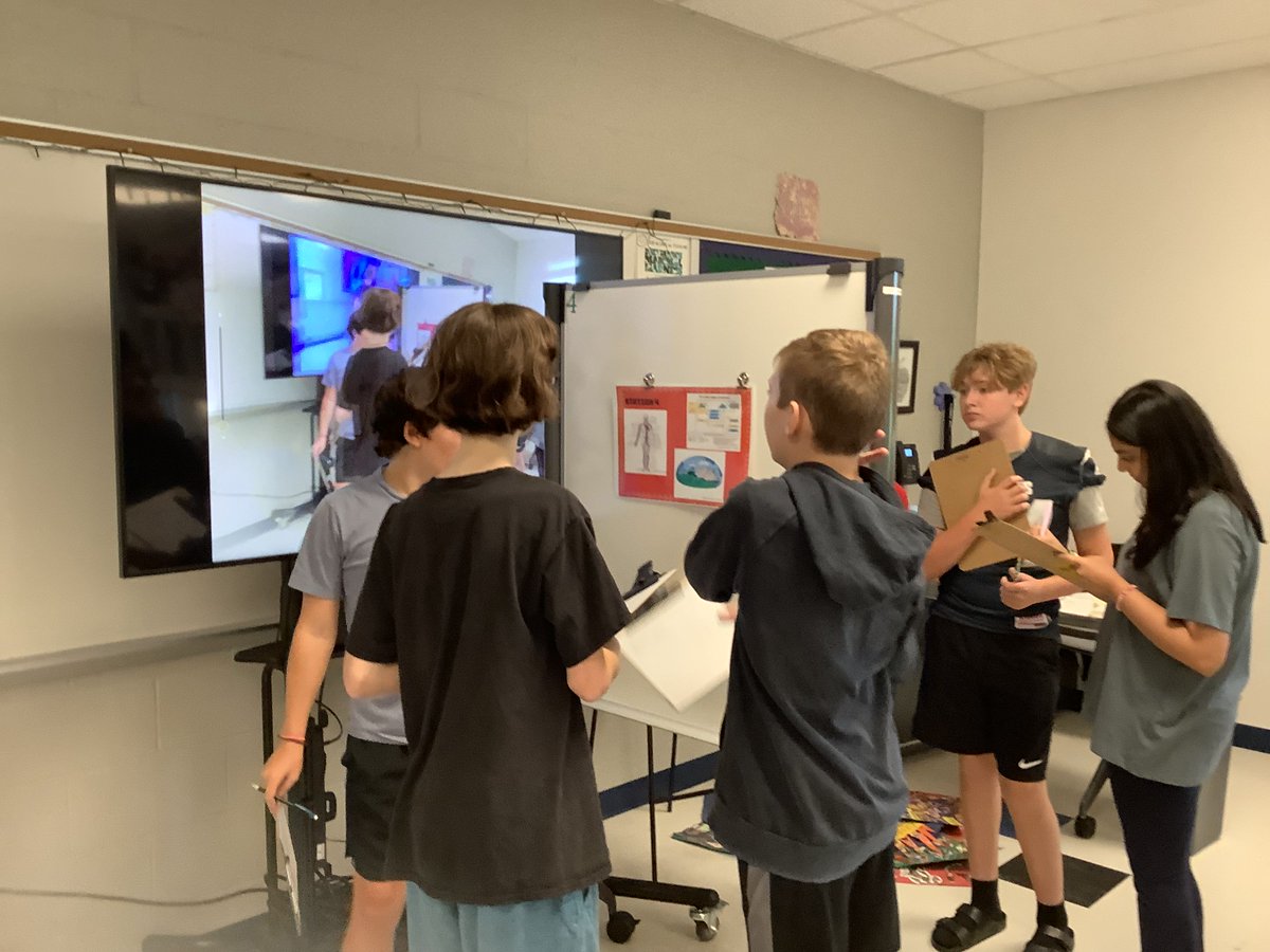 Ms_Steger's tweet photo. Did a walk-about last week looking at data &amp; discussing with our tablemates which primary Crosscutting Concept it would fall under. https://t.co/1rOgVubRSL