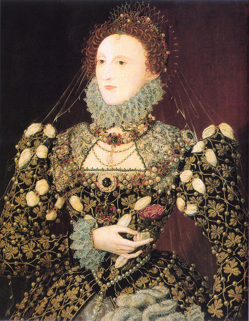 PP_Rubens's tweet photo. 2/2 More superior jewelry choices from Elizabeth I -- here, phoenix that rises from the ashes -- painted in 1576 by Nicholas Hilliard. For her birthday. https://t.co/DK6SURAWT3