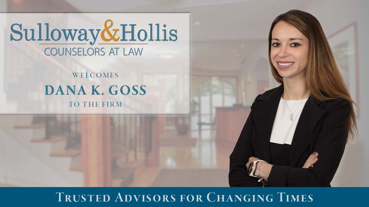 Sulloway &amp; Hollis is pleased to announce that Dana Goss has joined the firm as an Associate.
Dana will be working with a broad base of clients, including businesses, public entities and non-profit organizations.
sulloway.com/bio/dana-goss/
#TeamSulloway