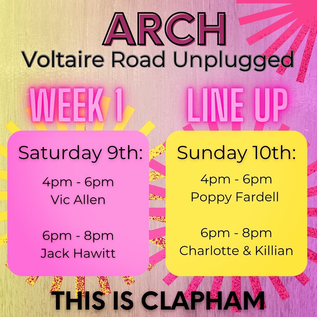 ARCH Clapham tweet media