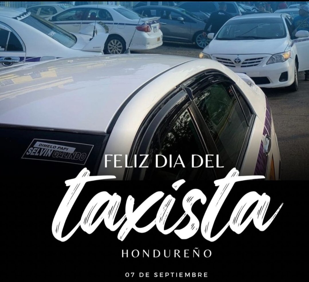manfredooficial's tweet photo. Miles de taxistas en el país que han logrado sacar adelante con el sudor de sus frentes a sus familias. Miles de taxistas que honradamente hacen una buena labor. Dios les de paciencia, los llene de paz porque en las calles de Honduras la situación es dificil. #algrano 🔥 https://t.co/6bwqholLkW