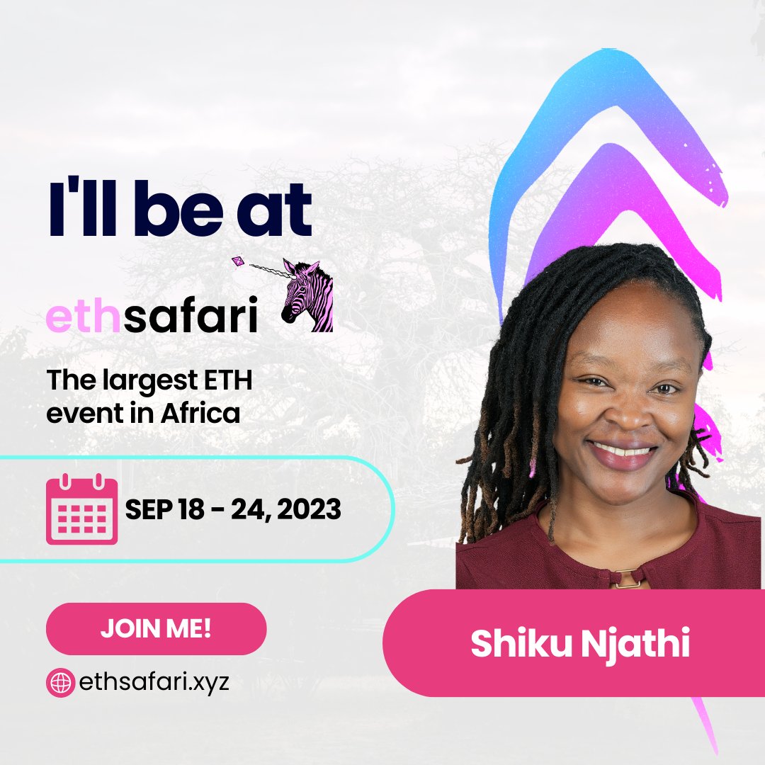 shikunjathi's tweet image. ETHSafari is back for round two and it's going to be epic!

Fun fact: It's the first time in forever I'll be at the coast without a baby bump! 😂 Can't wait to soak up the sun and dive into some serious crypto conversations! 

Who's joining me? 🚀#WorkVacay