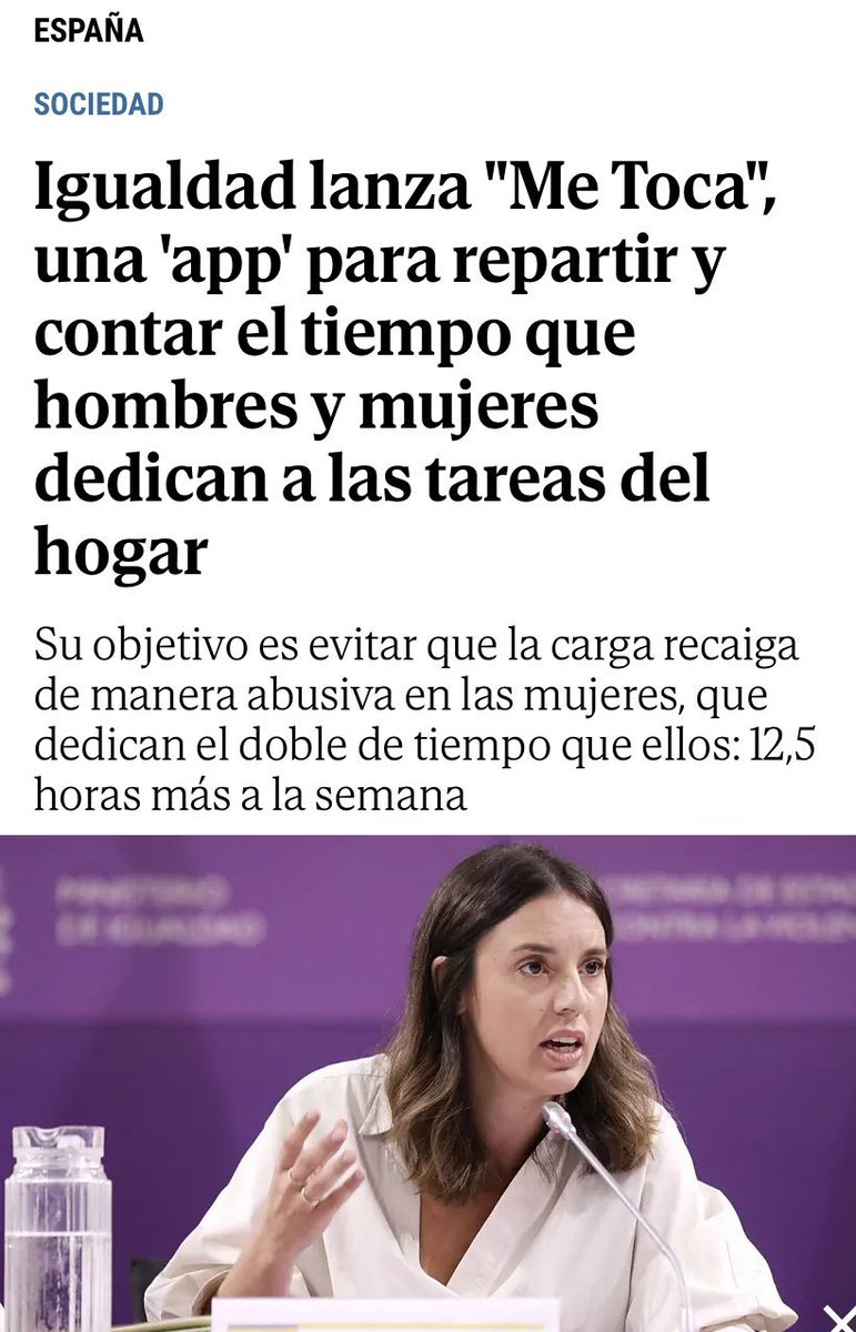 El Ministerio de Igualdad se va a gastar en esta aplicación 200.000 euros. Pero luego, tendrás que escuchar que tus impuestos van para Sanidad y Educación. 

No tienen vergüenza alguna.