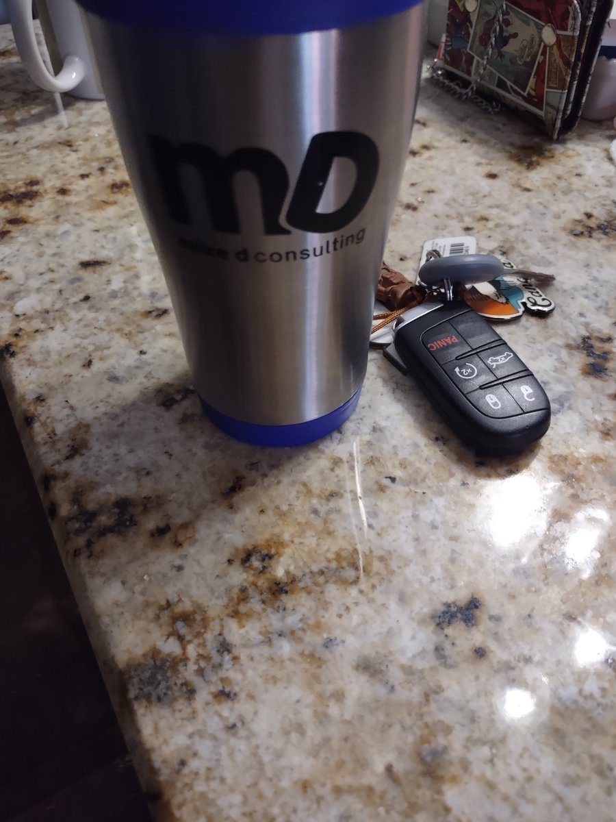 A Mike D shoutout to my good buddy and behavior co-presenter, Dr. Layne Pethick, sporting the Mike D. swag for his morning cup of joe! How do you use your Mike D swag?
#mikedconsulting
Layne Pethick
