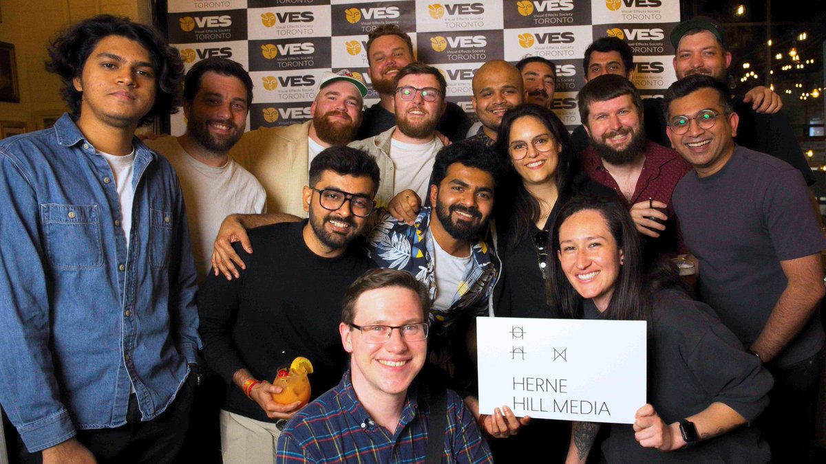 HerneHillMedia's tweet image. The summer vibes were strong at the #VESToronto Summer Party! Our team had a blast sponsoring this event and meeting with so many old and new friends. Thank you to everyone who came out and made it a night to remember!

#VES #VisualEffectsSociety #VFX #VisualEffects #HerneHill