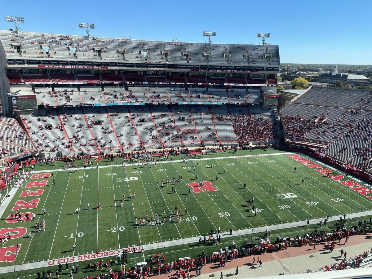 IowaBOP's tweet photo. That’s a great “sellout” @Nebraska https://t.co/EZ5MUtxgO1