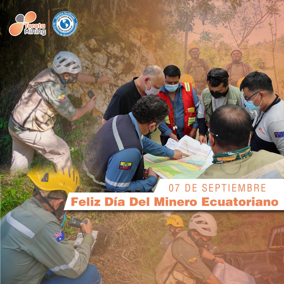 #DíaDelTrabajadorMineroEcuatoriano | Nos enorgullece ser parte de una de las industrias más importantes para el desarrollo de nuestro #País. Celebremos juntos, la dicha de ser un #Minero que trabaja por el bienestar de todo el #Ecuador. ¡Feliz Día Mineros Ecuatorianos!
#Minería
