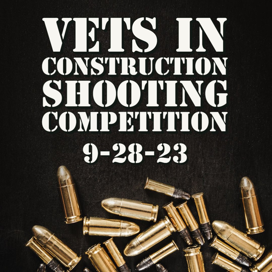 Join us for a pistol and rifle shooting competition as we rally behind our veterans in the construction industry on September 28th!  Please click the following link to register before it's too late:
lnkd.in/gDAN8K-p