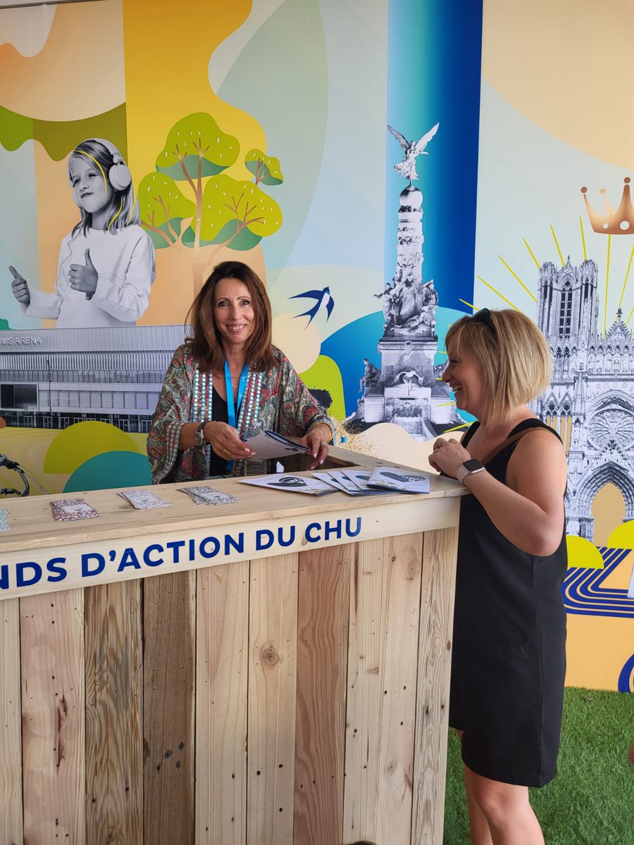Le <a href="/fondsdactionchu/">Fonds d'action CHU de Reims</a> était présent à la <a href="/foiredechalons/">Foire de Châlons</a> aux côtés de la <a href="/villedereims/">Ville de Reims</a> pour présenter ses projets qui contribuent au quotidien au bien-être des patients, des résidents et celui des professionnels du <a href="/chudereims/">CHU de Reims</a> 🌞 #Mecenat
➡ En savoir plus : chu-reims.fr/le-chu/fonds-a…