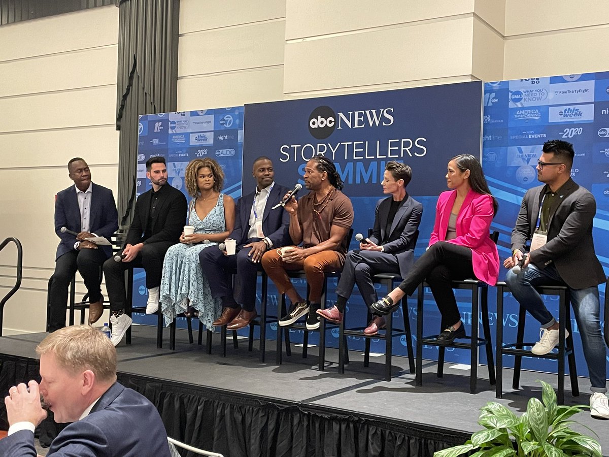 ABC News Talent Development (@abcnewstalent) on Twitter photo Our next panel is “Our America: Queer Representation in the Media and Beyond”
• <a href="/SteveOsunsami/">Steve Osunsami</a>
• <a href="/DrewTumaABC7/">Drew Tuma</a>
• <a href="/RaquelWillis_/">Raquel Willis (BACKUP)</a>
• <a href="/DoctorDarienMD/">Dr. Darien Sutton</a>
• <a href="/LZGranderson/">LZ Granderson</a>
• <a href="/TaraABC7/">Tara Campbell</a>
• @abc7christiane
• <a href="/THETonyMorrison/">Tony Morrison</a>
#NLGJA23 Our next panel is “Our America: Queer Representation in the Media and Beyond”
• <a href="/SteveOsunsami/">Steve Osunsami</a>
• <a href="/DrewTumaABC7/">Drew Tuma</a>
• <a href="/RaquelWillis_/">Raquel Willis (BACKUP)</a>
• <a href="/DoctorDarienMD/">Dr. Darien Sutton</a>
• <a href="/LZGranderson/">LZ Granderson</a>
• <a href="/TaraABC7/">Tara Campbell</a>
• @abc7christiane
• <a href="/THETonyMorrison/">Tony Morrison</a>
#NLGJA23