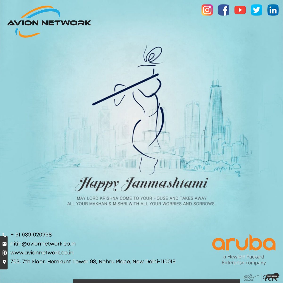 AvionNetwork_IN's tweet photo. #HappyJanmashtami2023 https://t.co/R1RfoJu6jW