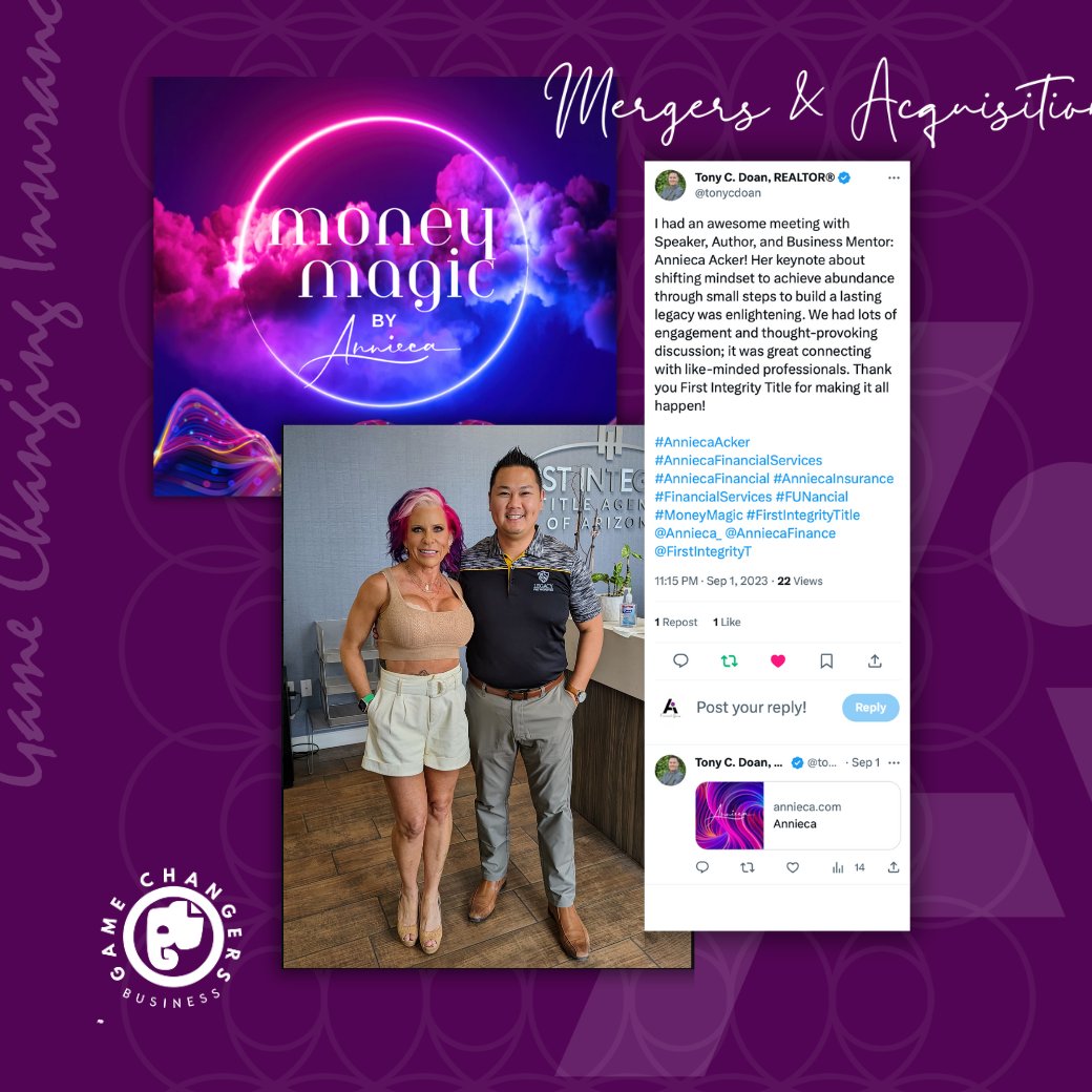 Annieca_'s tweet image. The Money Magic Keynote and connecting to the audience! I am beyond grateful to meet Tony and other people who attend my sessions.  Thankyou from the bottom of my heart!

#MoneyMagic #keynotespeaker #FUNancial #financialservices