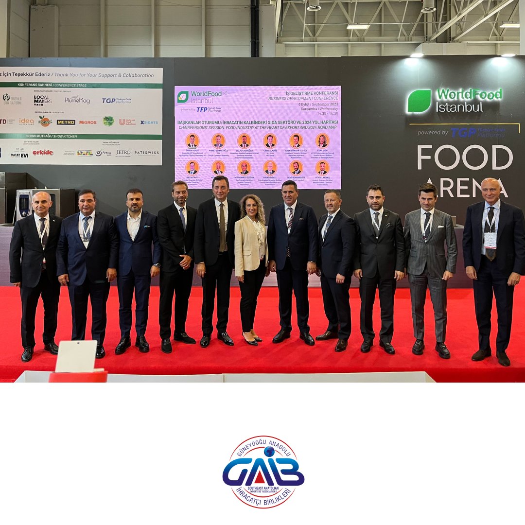 Yönetim Kurulu Başkanımız Sayın @celalkadoogluu, WorldFood İstanbul'da gerçekleştirilen 'Başkanlar Oturumu: İhracatın Kalbindeki Gıda Sektörü ve 2024 Yol Haritası' panelinde sektörümüzde afet sonrası kriz yönetimi konusunda değerlendirmelerde bulundu.