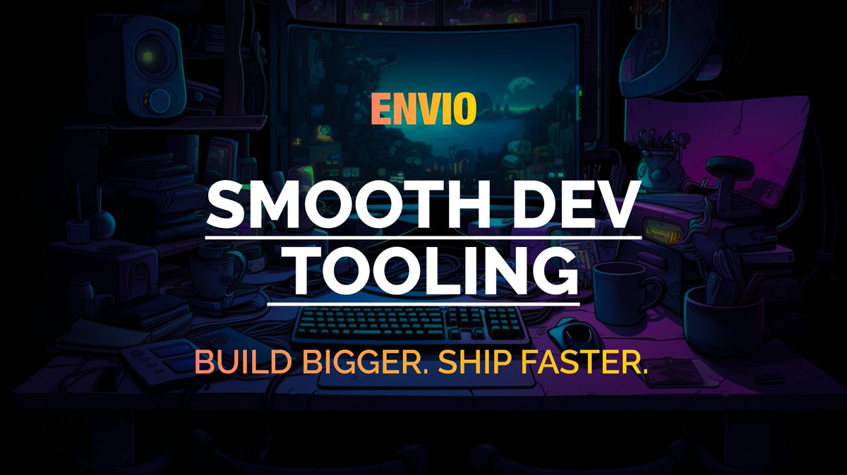 envio_indexer's tweet image. Why do dev tools need to be smooth?
🧵1/11: Hey devs! Let's dive into why smooth #DevTooling matters—a subject near and dear to our hearts. Especially in the fast-paced world of #Web3!