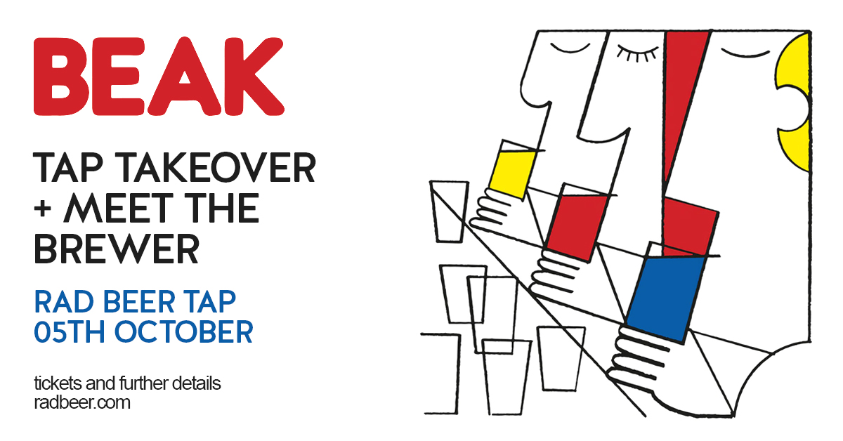Date for the diary! We have Max from <a href="/TheBeakBrewery/">Beak</a> joining us to talk about the beers they brew and give a guided tasting through a no-holds-barred Beak Tap Takeover